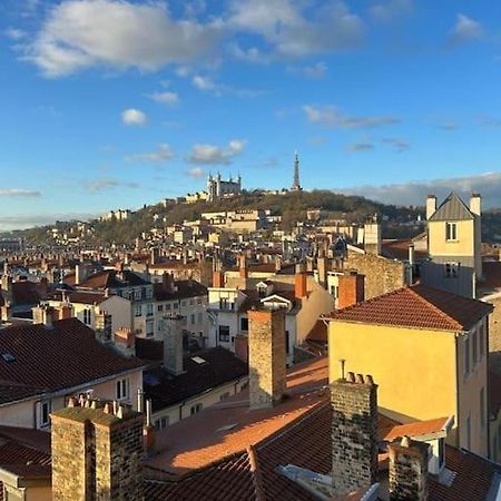 Mirador T2 Ensoleille Place Des Terreaux Vue Fourviere Lyon Bagian luar foto
